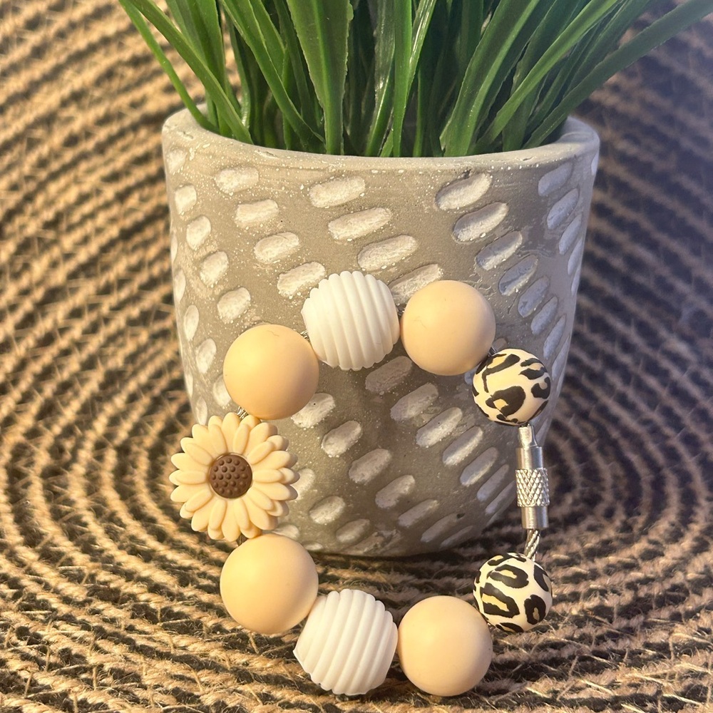 Sunflower Tumbler Charm